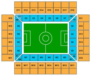 Cologne Stadium Seating Map